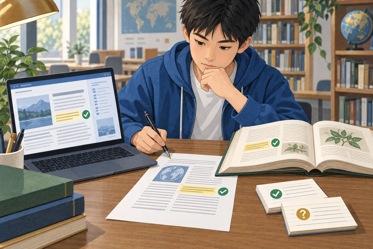 学生用网页、图书和正式资料交叉核验同一<a href='https://www.9educ.com/xuexi/' class='n'>学习</a>信息