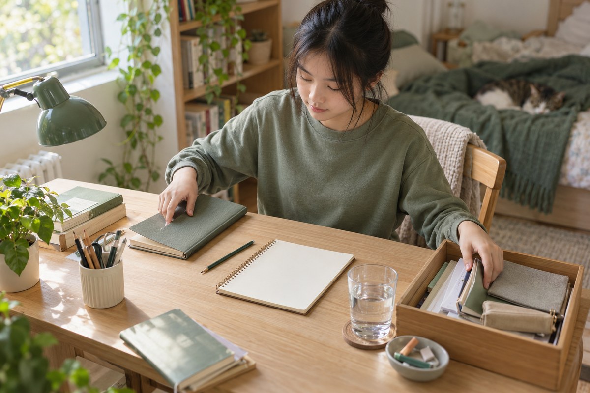 每个<a href='https://www.9educ.com/xuexi/' class='n'>学习</a>时段结束后做一次短暂复位,让下一项任务拥有清楚的开端。