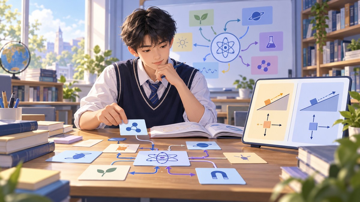 学完一章感觉都懂,做综合题却不会迁移?用概念边界、变式对照和解释性检索建立联系